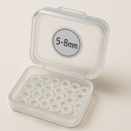 20-Stk HautBuddy Silikonringe